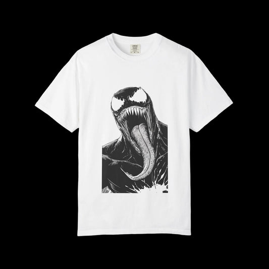 D3 meets VENOM T-Shirt – Heavyweight Garment-Dyed Streetwear
