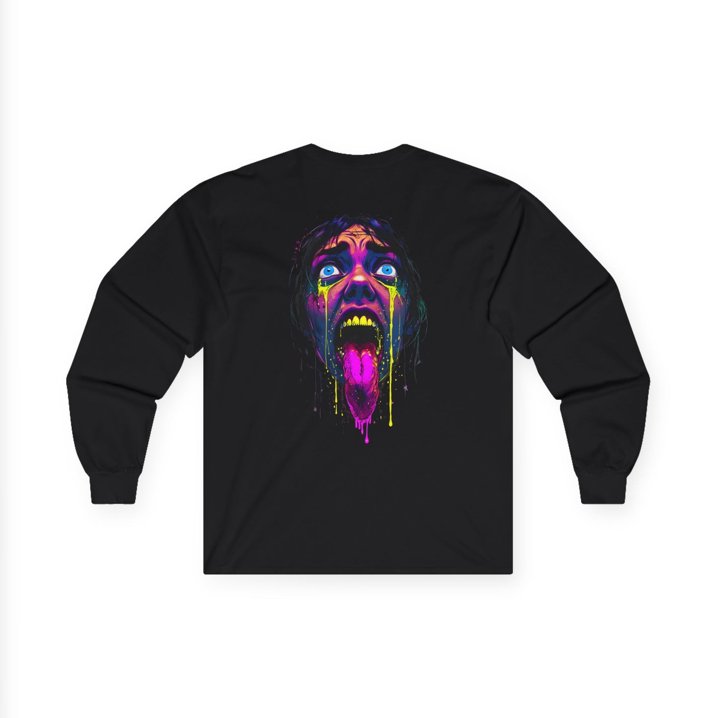 D3monic Long Sleeve Tee „Zombies“ | Spooky Horror Shirt für Halloween & Alltag