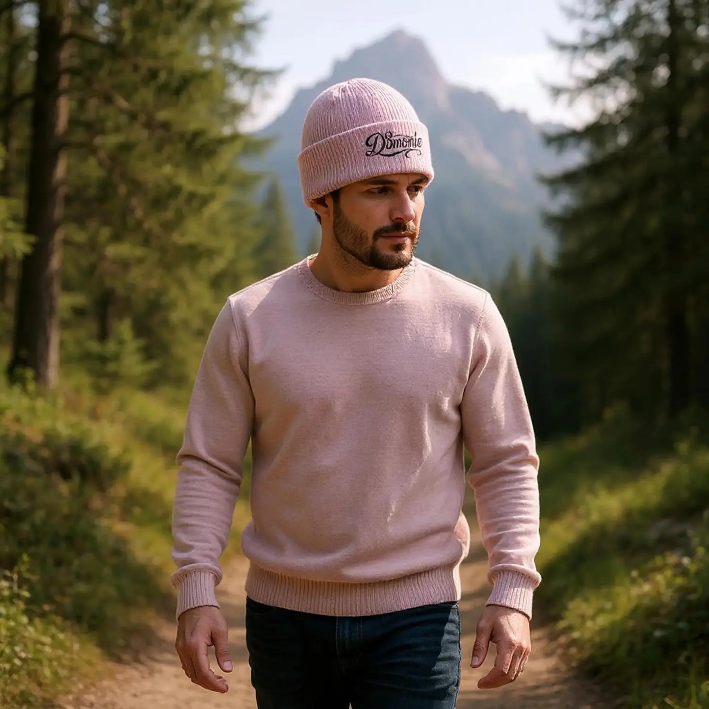 D3monic's D3 Beani - Kreative Wollmütze für Glatzen und kalte Köpfe - D3monic