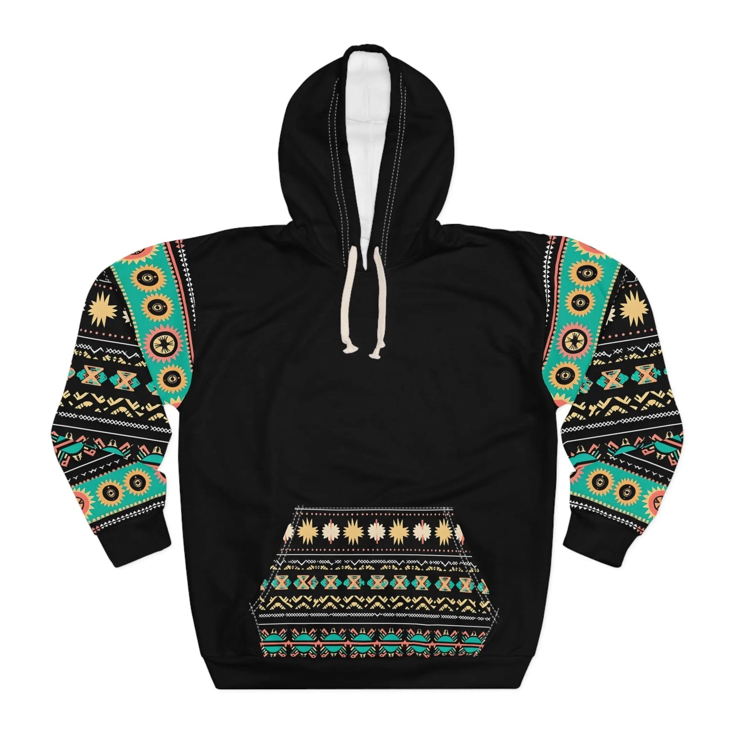 D3monic's INKA Hoodie Supay - Klassischer Oversize Unisex Pullover - D3monic