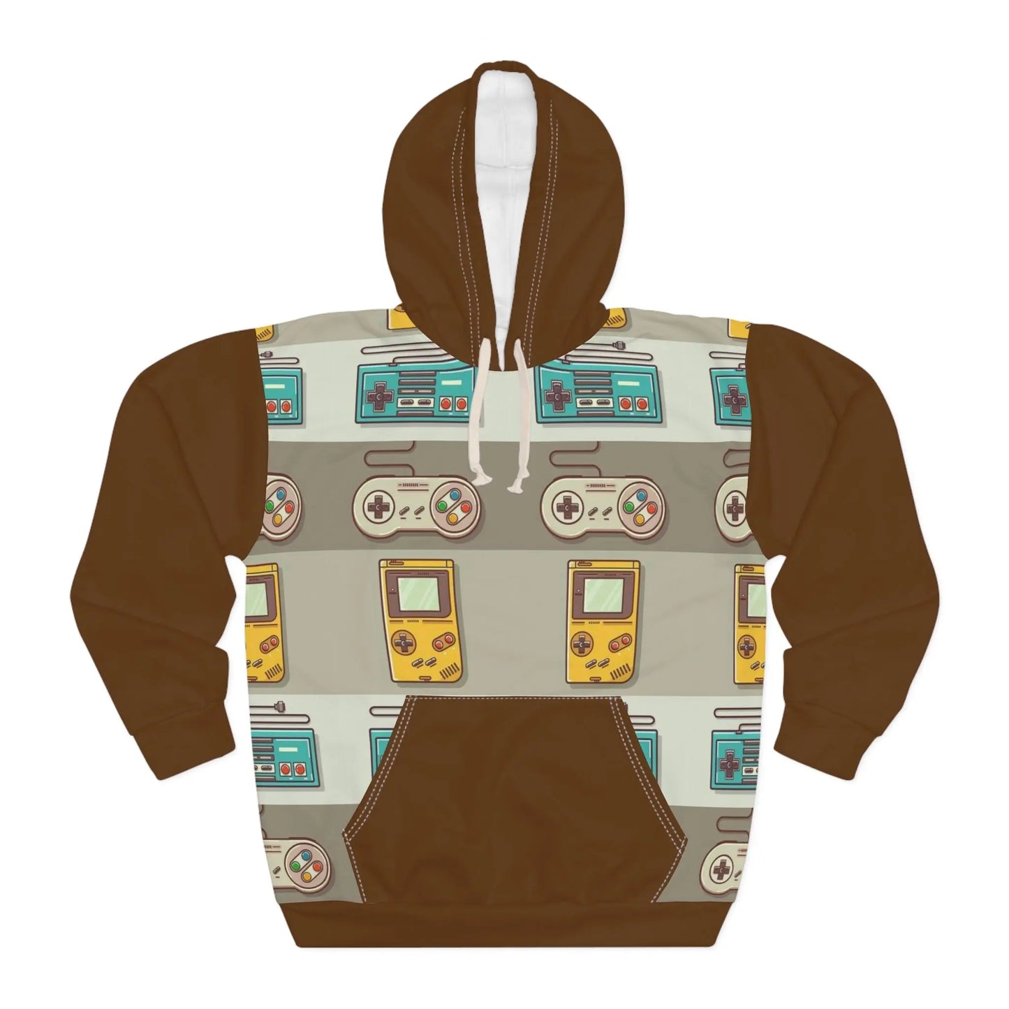 D3monic's RETRO Hoodie controller - Klassischer Oversize Unisex Pullover - D3monic