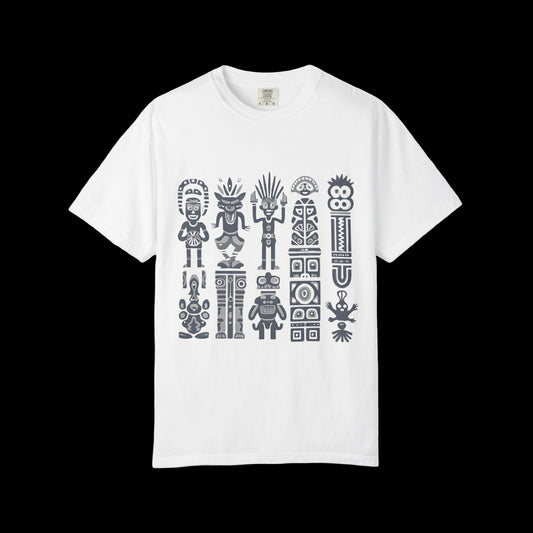 D3's ARTISTIC AZTEK T-Shirt - Ancient Culture Art - D3monic