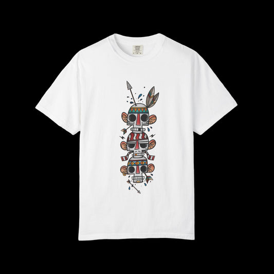 D3's ARTISTIC Skull T-Shirt - Classic Dark Art - D3monic