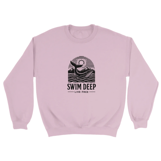 D3monic's SWIMDEEP Pullover - Unisex Pullover Sweatshirt - D3monic