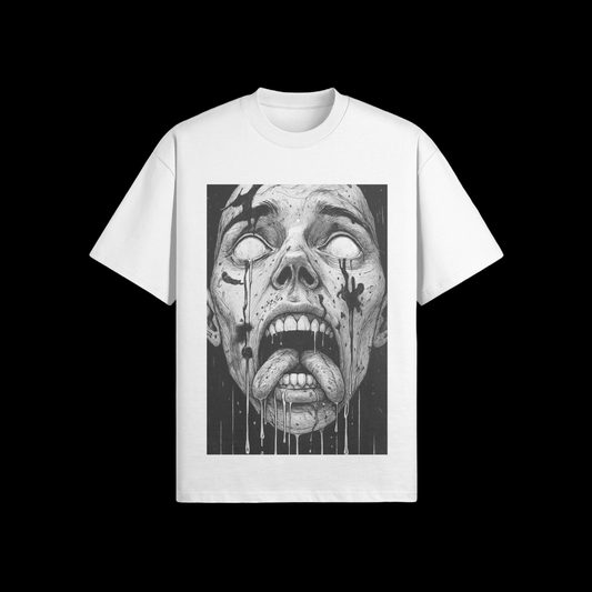 D3's ZOMBIE Header T-Shirt – Oversized Heavyweight - D3monic Store