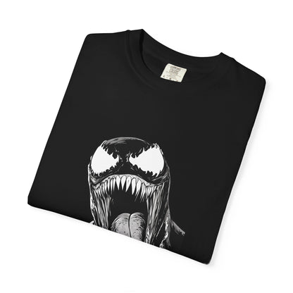 D3 meets VENOM T-Shirt – Heavyweight Garment-Dyed Streetwear