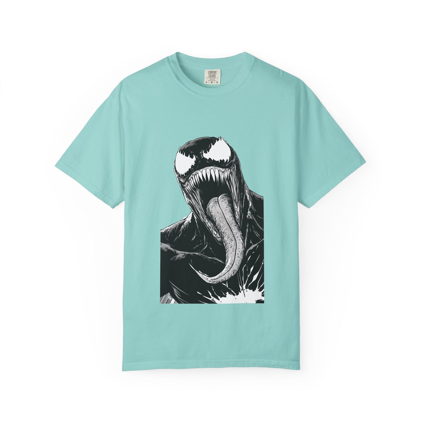 D3 meets VENOM T-Shirt – Heavyweight Garment-Dyed Streetwear