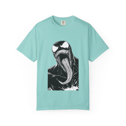 D3 meets VENOM T-Shirt – Heavyweight Garment-Dyed Streetwear