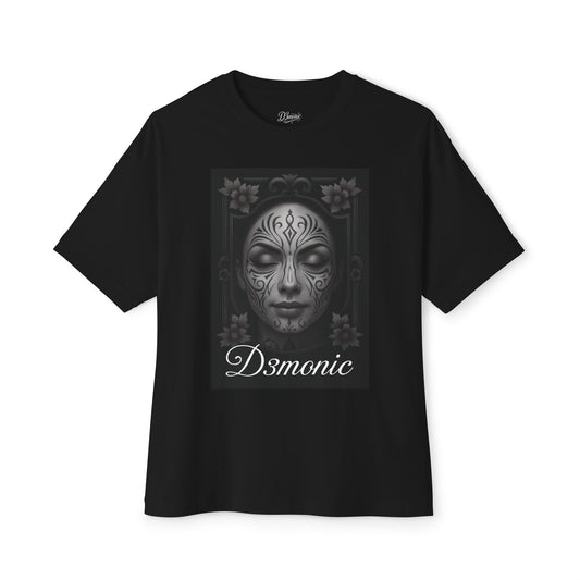 D3monic Oversized Gothic Tee – Dark Alternative Streetwear mit düsterem Art-Print