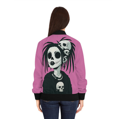 D3's ZOMBIE Emma Jacket - Woman's Bomber Jacket