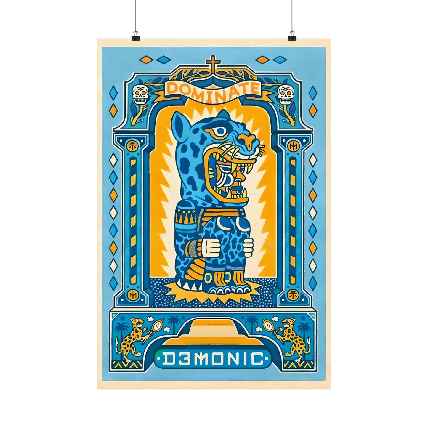 Vintage circus nostalgic poster with vibrant colors.