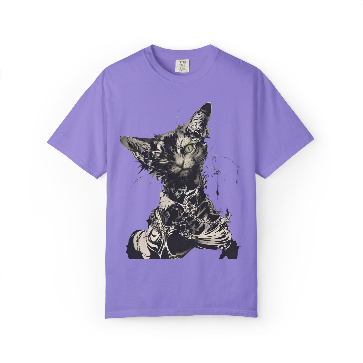 D3's CATS Gothic T-Shirt - Dark Feline Streetwear - D3monic