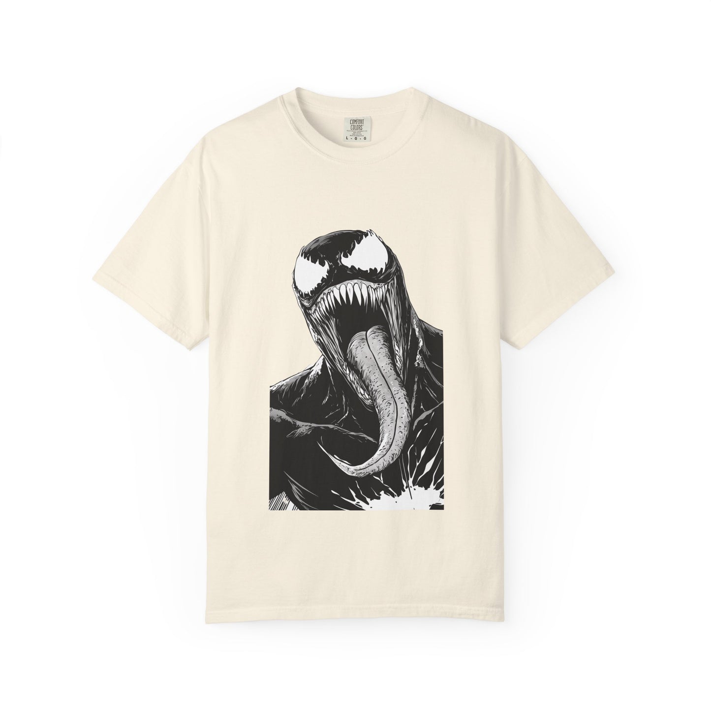 D3 meets VENOM T-Shirt – Heavyweight Garment-Dyed Streetwear