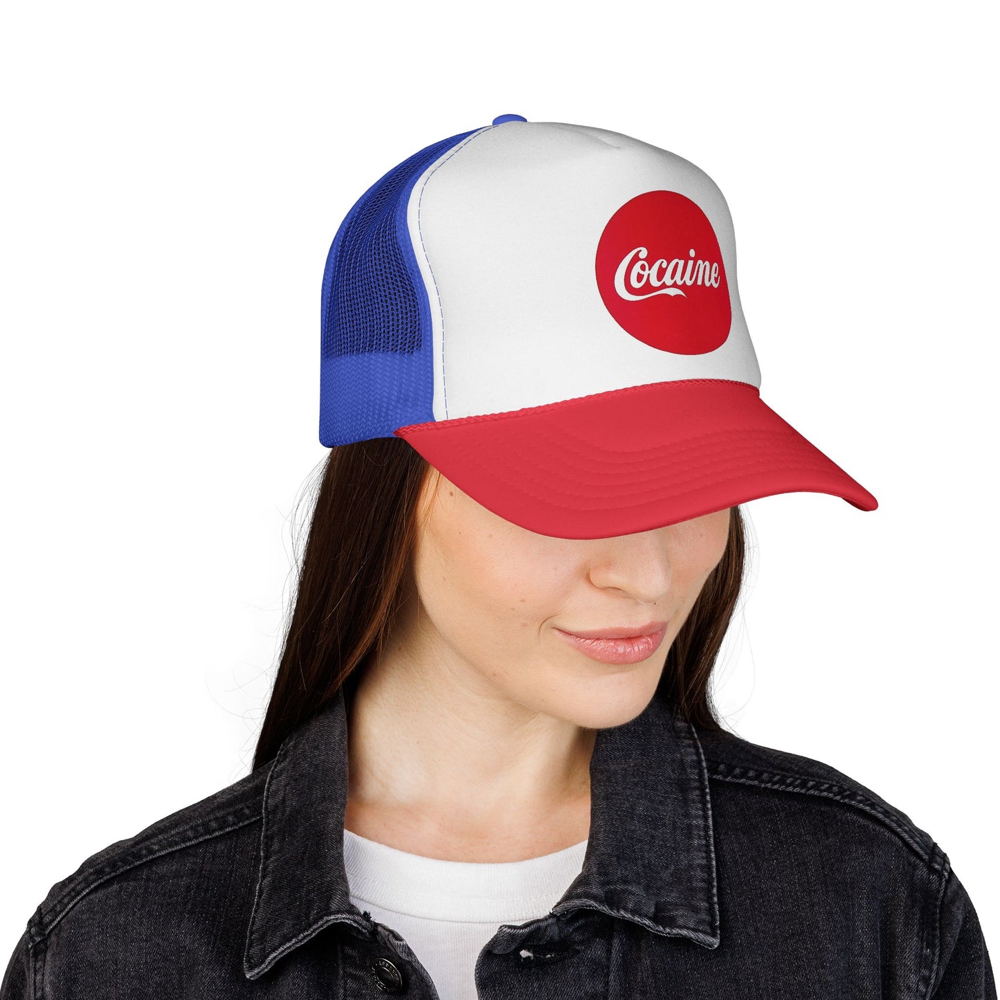 D3monic Retro Trucker Cap „Coke Vibes“ | Vintage Sommer Accessoire