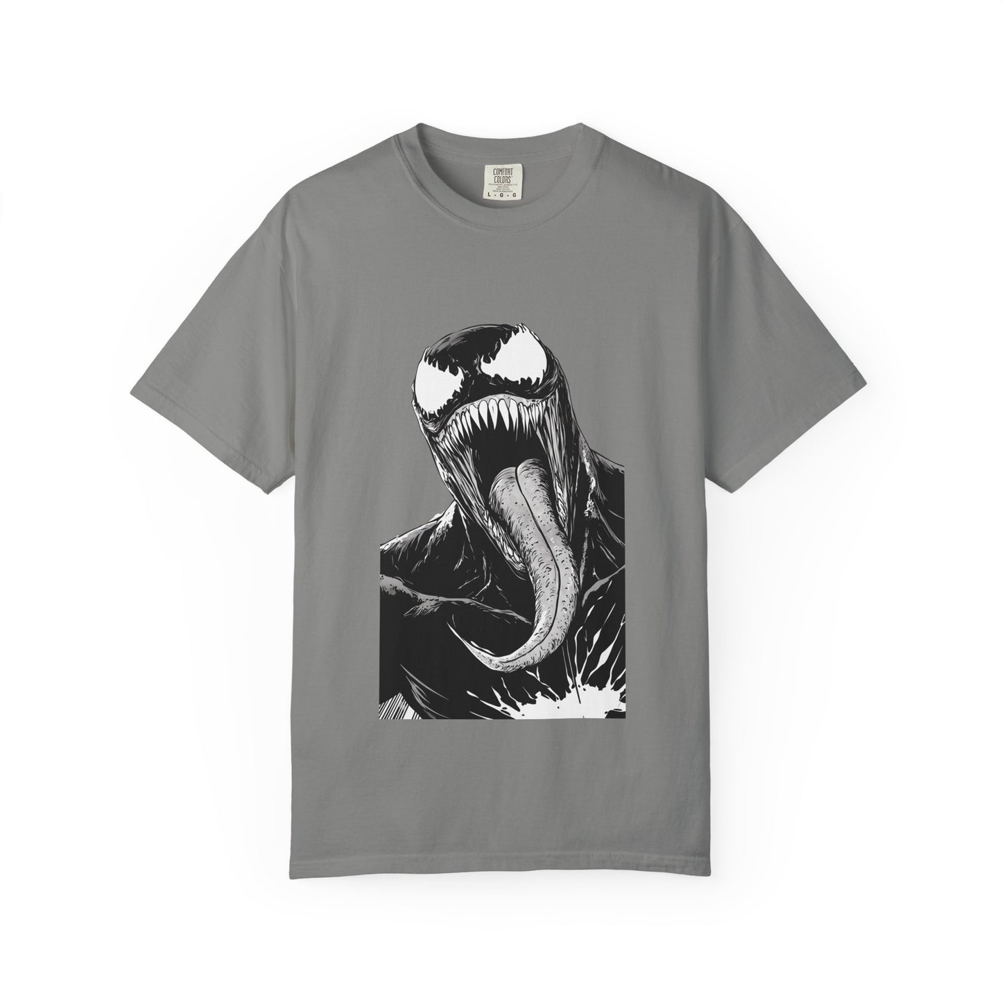 D3 meets VENOM T-Shirt – Heavyweight Garment-Dyed Streetwear