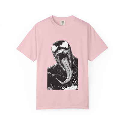 D3 meets VENOM T-Shirt – Heavyweight Garment-Dyed Streetwear