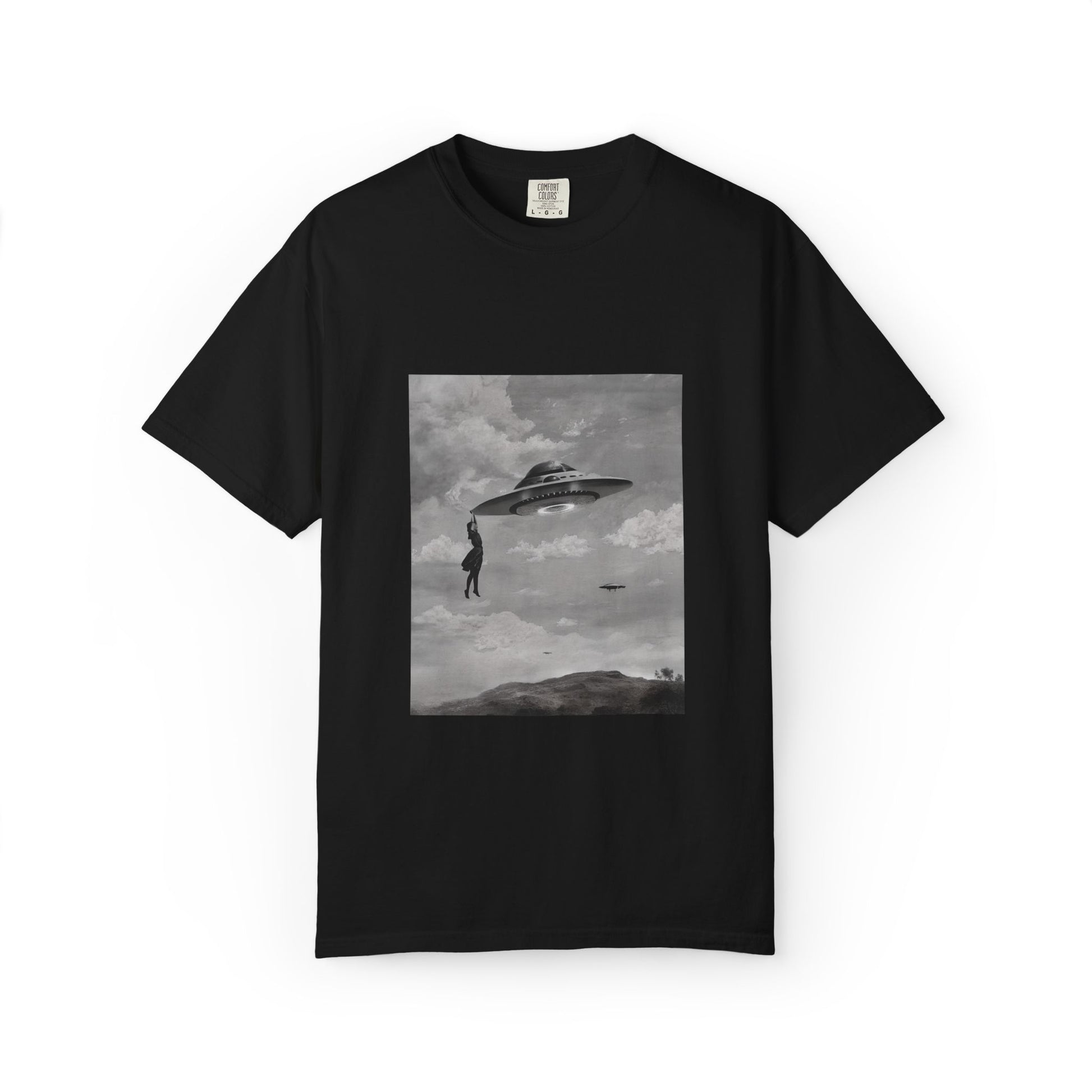 D3's FLYING HUMAN T-Shirt - Surreal Art Streetwear