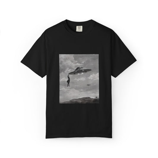 D3's FLYING HUMAN T-Shirt - Surreal Art Streetwear