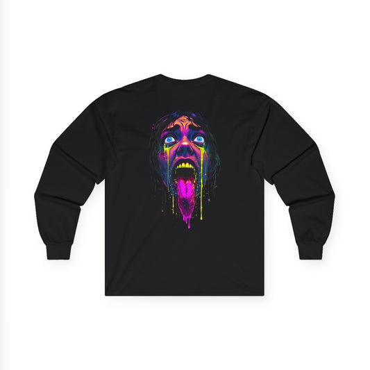 D3monic Long Sleeve Tee „Zombies“ | Spooky Horror Shirt für Halloween & Alltag