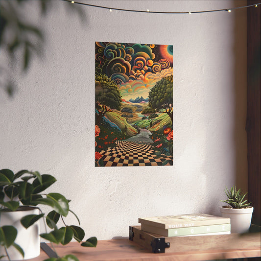 D3's SUREAL Garden Poster
