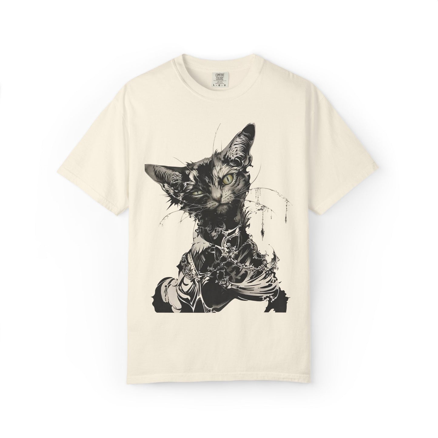 D3's CATS Gothic T-Shirt - Dark Feline Streetwear - D3monic