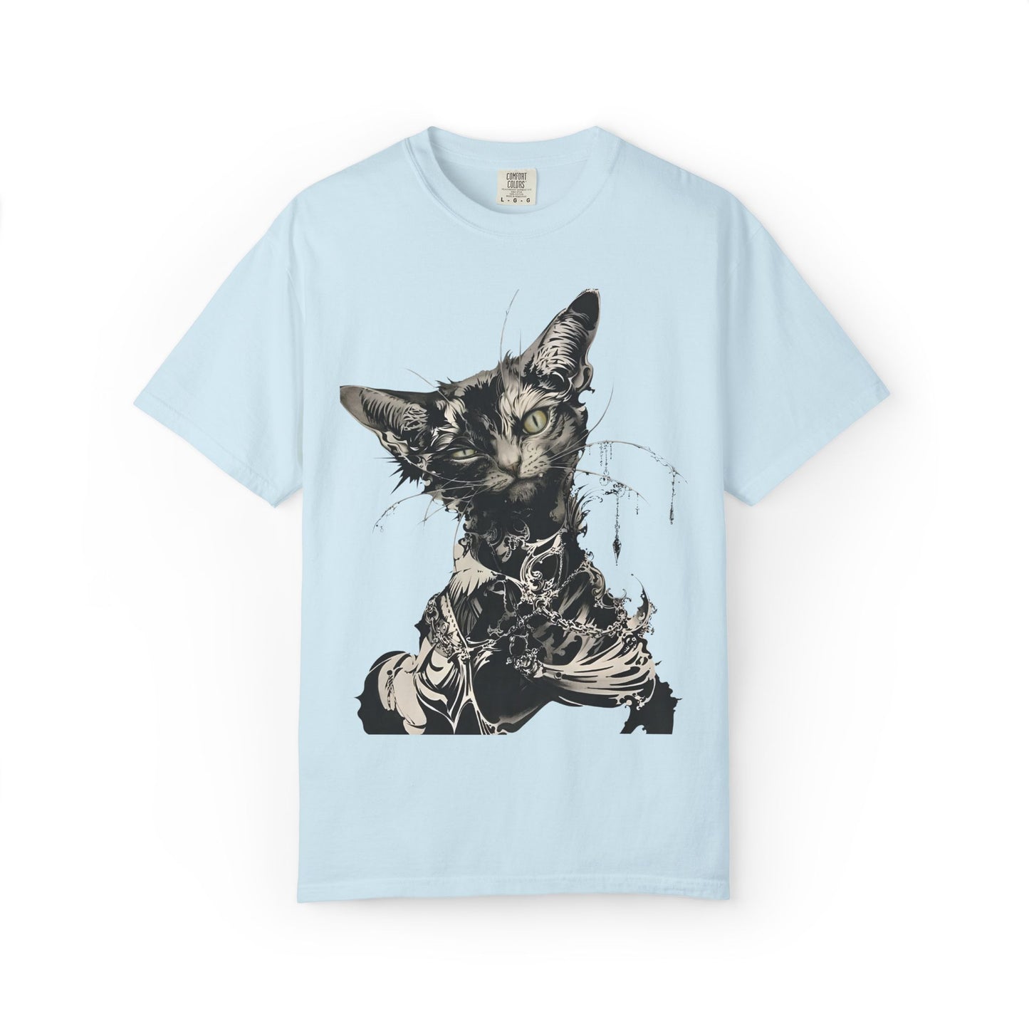 D3's CATS Gothic T-Shirt - Dark Feline Streetwear - D3monic
