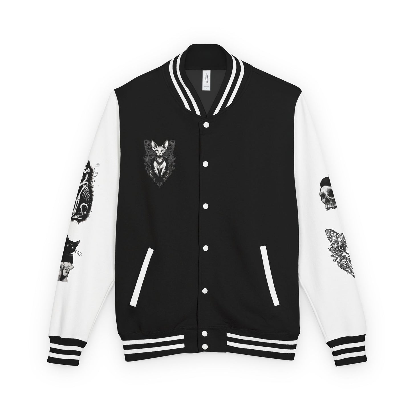 D3's CATS Letterman Jacket - Fierce Feline Unisex
