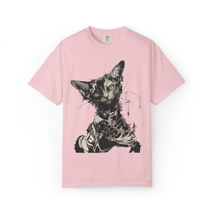 D3's CATS Gothic T-Shirt - Dark Feline Streetwear - D3monic
