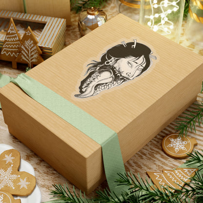 D3'S STICKER Gothic Horror Kiss