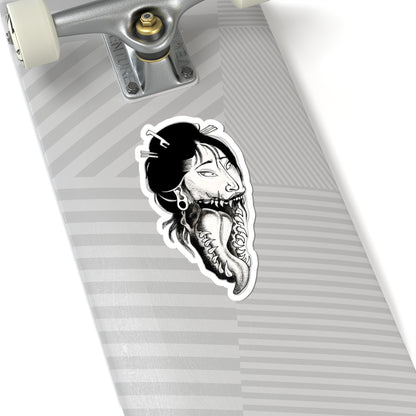 D3'S STICKER Gothic Horror Kiss