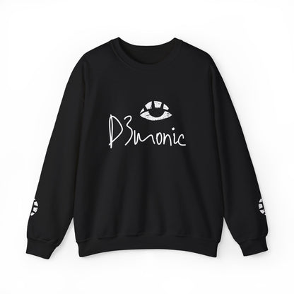D3's BRAND Logo Sweatshirt, featuring the prominent white D3's logo on a black crewneck sweatshirt.