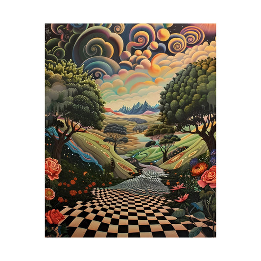 D3's SUREAL Garden Poster