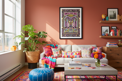 D3MONIC Poster Vibrant 3