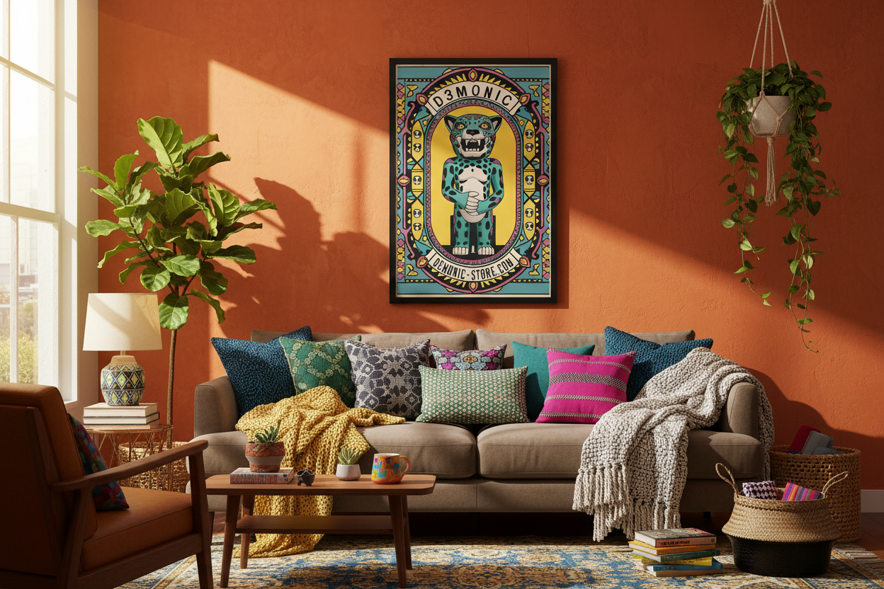 D3MONIC Poster Vibrant 5