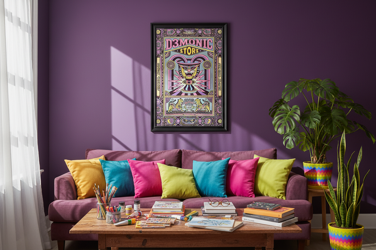 D3MONIC Rabbit Poster Extra