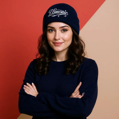 D3monic's D3 Beani - Kreative Wollmütze für Glatzen und kalte Köpfe - D3monic