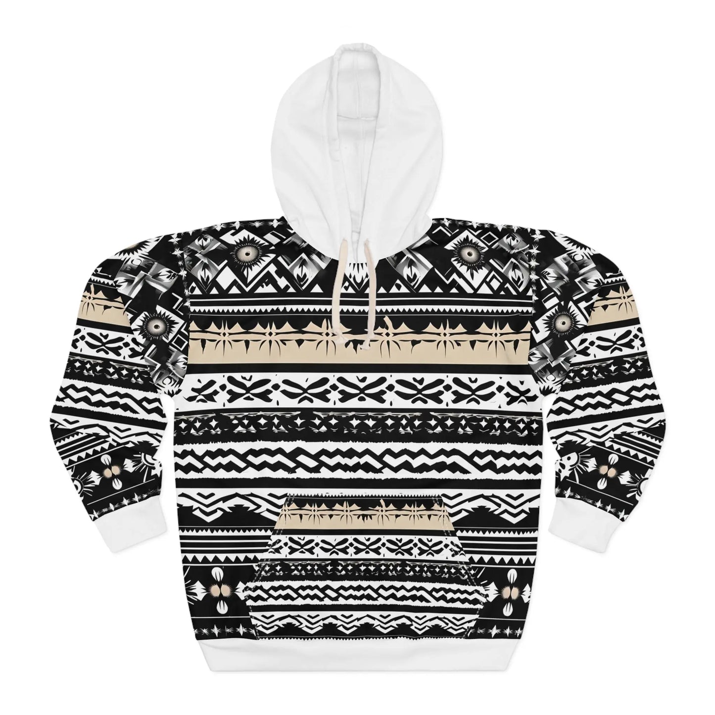 D3monic's INKA Hoodie Viracocha 2 - Klassischer Oversize Unisex Pullover - D3monic