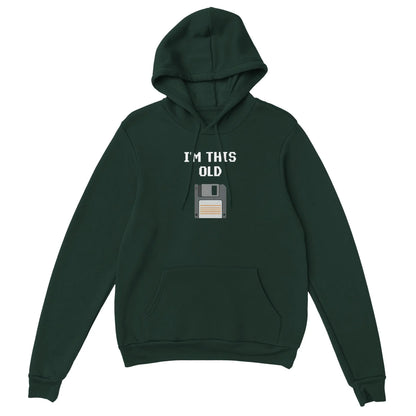 D3monic's RETRO Floppy2 Hoodie - Klassischer Oversize Unisex Pullover - D3monic