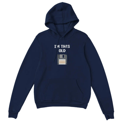 D3monic's RETRO Floppy2 Hoodie - Klassischer Oversize Unisex Pullover - D3monic
