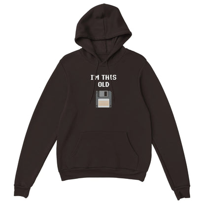 D3monic's RETRO Floppy2 Hoodie - Klassischer Oversize Unisex Pullover - D3monic