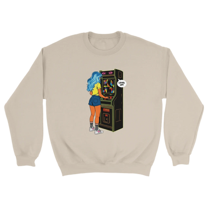 D3monic's RETRO Gaming Pullover - Klassischer Oversize Unisex Pullover - D3monic