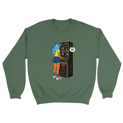 D3monic's RETRO Gaming Pullover - Klassischer Oversize Unisex Pullover - D3monic