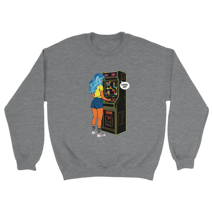 D3monic's RETRO Gaming Pullover - Klassischer Oversize Unisex Pullover - D3monic