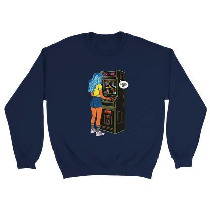 D3monic's RETRO Gaming Pullover - Klassischer Oversize Unisex Pullover - D3monic