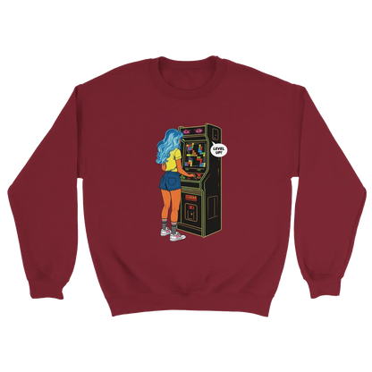 D3monic's RETRO Gaming Pullover - Klassischer Oversize Unisex Pullover - D3monic