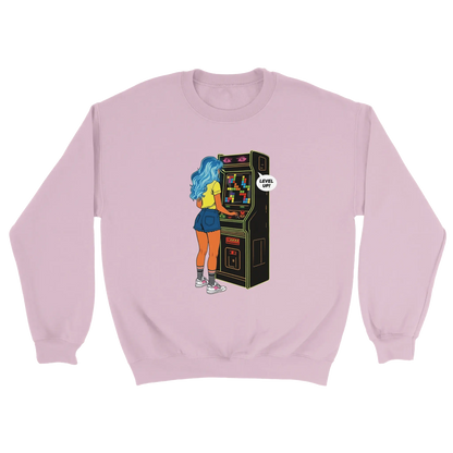 D3monic's RETRO Gaming Pullover - Klassischer Oversize Unisex Pullover - D3monic