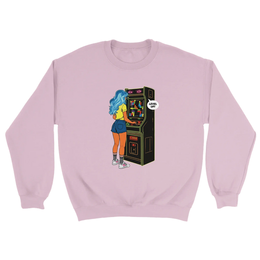 D3monic's RETRO Gaming Pullover - Klassischer Oversize Unisex Pullover - D3monic