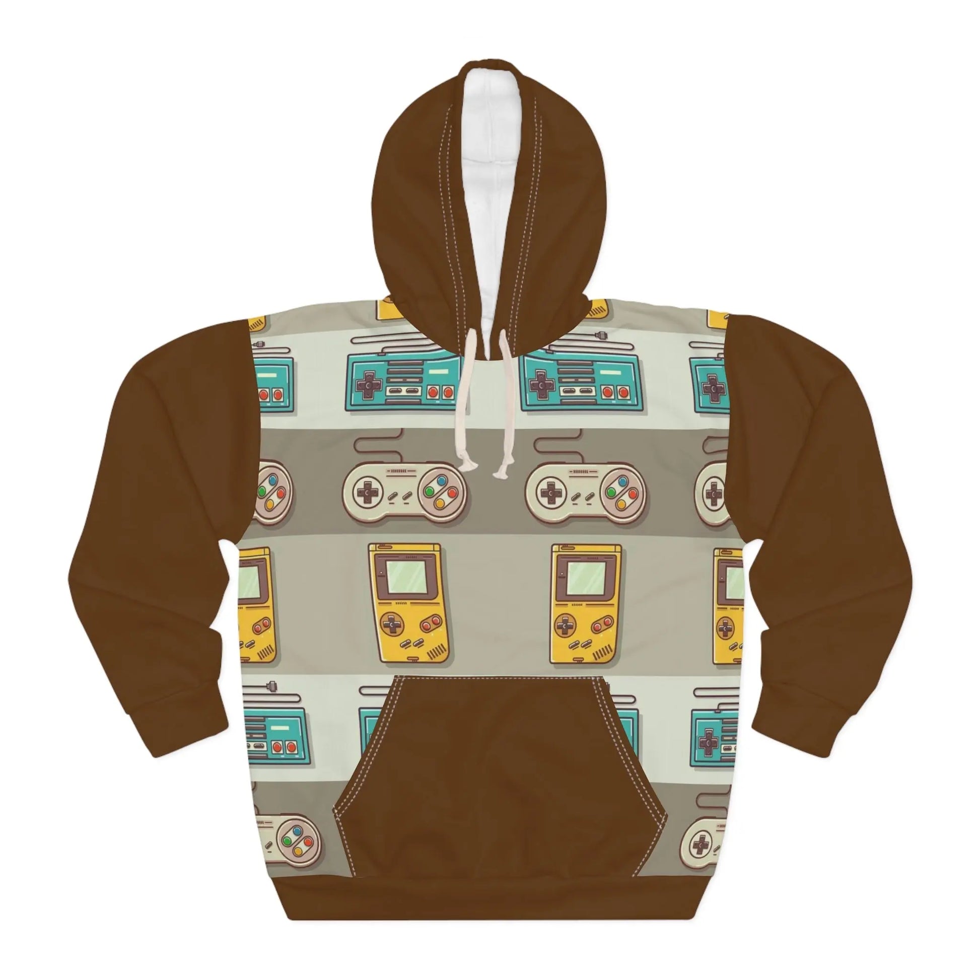 D3monic's RETRO Hoodie controller - Klassischer Oversize Unisex Pullover - D3monic