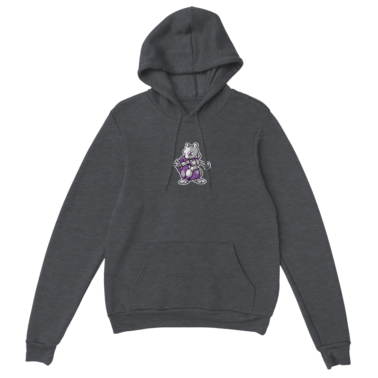 D3monic's RETRO Mewtu Hoodie - Klassischer Oversize Unisex Pullover - D3monic