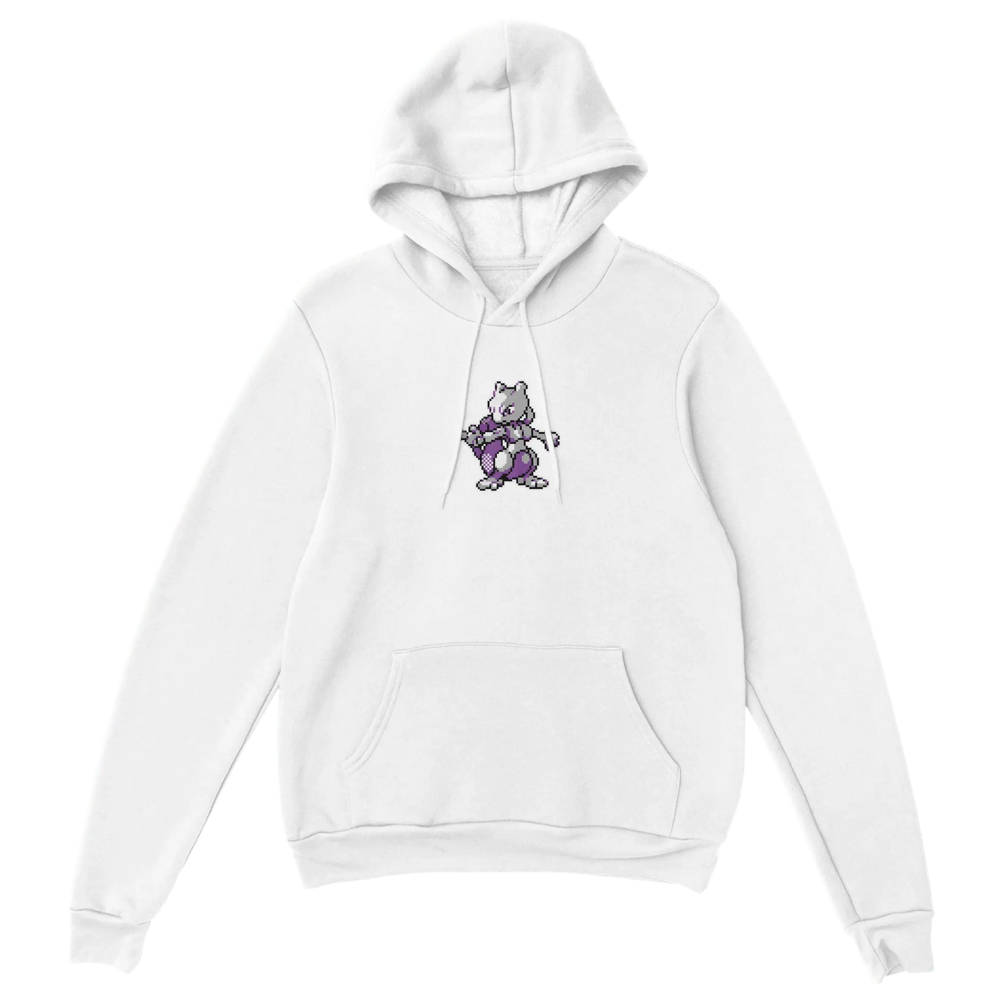D3monic's RETRO Mewtu Hoodie - Klassischer Oversize Unisex Pullover - D3monic